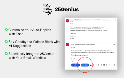25Genius from Chrome web store to be run with OffiDocs Chromium online 25Genius from Chrome web store to be run with OffiDocs Chromium online