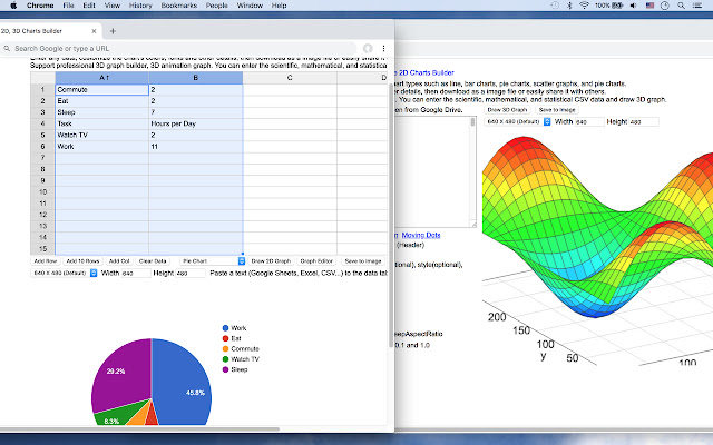 2D, 3D Charts Builder from Chrome web store to be run with OffiDocs Chromium online 2D, 3D Charts Builder from Chrome web store to be run with OffiDocs Chromium online