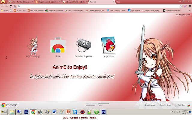 A2E Asuna Theme! from Chrome web store to be run with OffiDocs Chromium online A2E Asuna Theme! from Chrome web store to be run with OffiDocs Chromium online