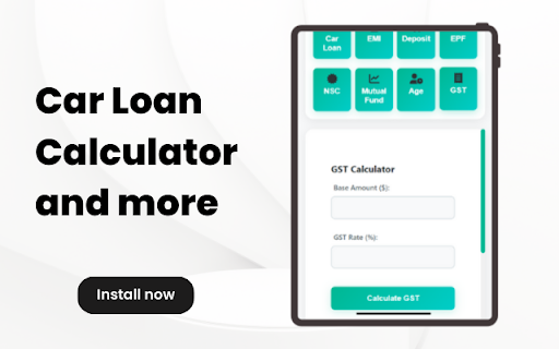 AadharPe : EMI Loan Calculator from Chrome web store to be run with OffiDocs Chromium online AadharPe : EMI Loan Calculator from Chrome web store to be run with OffiDocs Chromium online