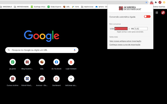 Academia do Importador from Chrome web store to be run with OffiDocs Chromium online Academia do Importador from Chrome web store to be run with OffiDocs Chromium online