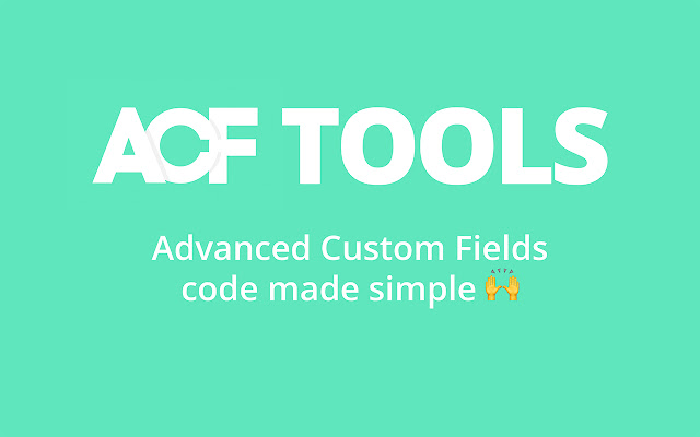 ACF Tools from Chrome web store to be run with OffiDocs Chromium online ACF Tools from Chrome web store to be run with OffiDocs Chromium online
