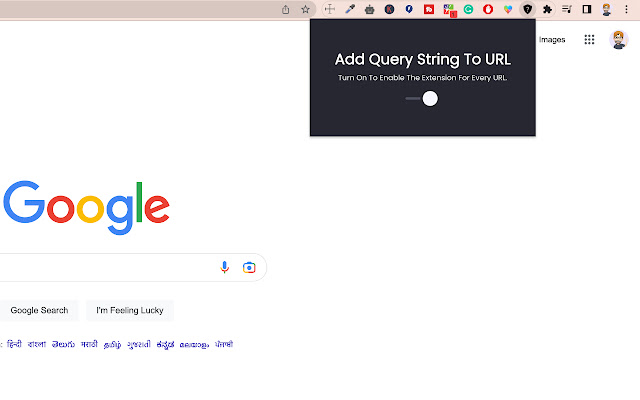 Add Query String To URL from Chrome web store to be run with OffiDocs Chromium online Add Query String To URL from Chrome web store to be run with OffiDocs Chromium online