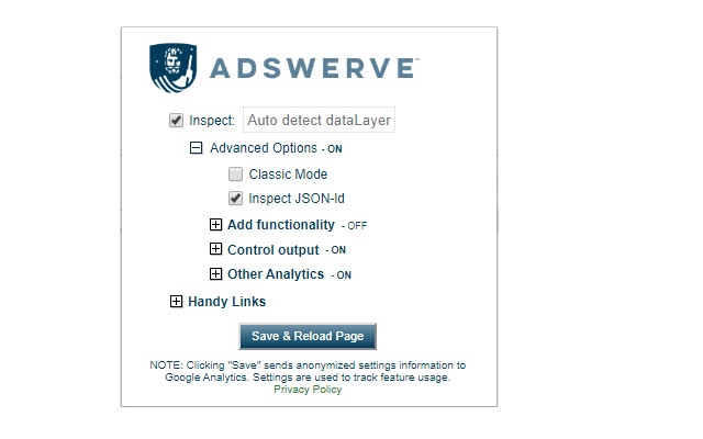 Adswerve dataLayer Inspector+ from Chrome web store to be run with OffiDocs Chromium online Adswerve dataLayer Inspector+ from Chrome web store to be run with OffiDocs Chromium online
