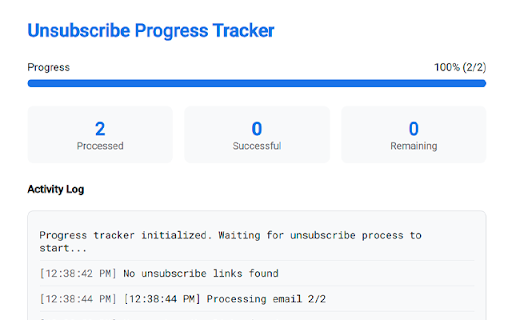 Advanced Gmail Unsubscribe Helper from Chrome web store to be run with OffiDocs Chromium online Advanced Gmail Unsubscribe Helper from Chrome web store to be run with OffiDocs Chromium online