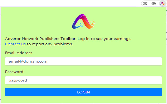 Adveror Publishers Toolbar from Chrome web store to be run with OffiDocs Chromium online Adveror Publishers Toolbar from Chrome web store to be run with OffiDocs Chromium online