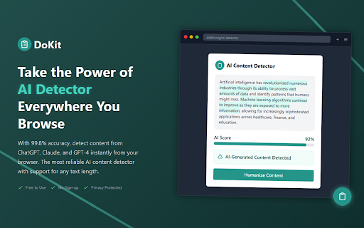 AI Detector Free AI Text Checker from Chrome web store to be run with OffiDocs Chromium online AI Detector Free AI Text Checker from Chrome web store to be run with OffiDocs Chromium online