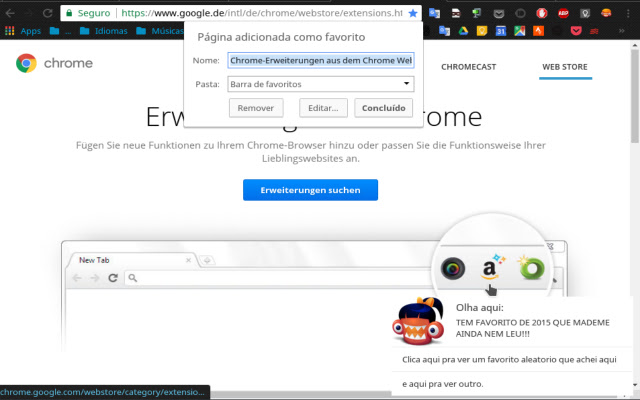 Ailtons Bookmark Reminder :P from Chrome web store to be run with OffiDocs Chromium online Ailtons Bookmark Reminder :P from Chrome web store to be run with OffiDocs Chromium online