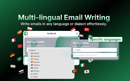 Ai powered Email Writer by Scribix from Chrome web store to be run with OffiDocs Chromium online Ai powered Email Writer by Scribix from Chrome web store to be run with OffiDocs Chromium online