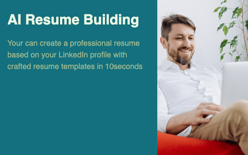 AI Resume Builder for LinkedIn™ LinkedRadar from Chrome web store to be run with OffiDocs Chromium online AI Resume Builder for LinkedIn™ LinkedRadar from Chrome web store to be run with OffiDocs Chromium online