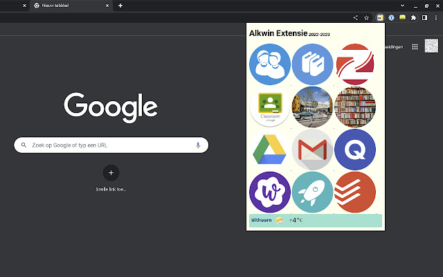 Alkwin Kollege extensie from Chrome web store to be run with OffiDocs Chromium online Alkwin Kollege extensie from Chrome web store to be run with OffiDocs Chromium online