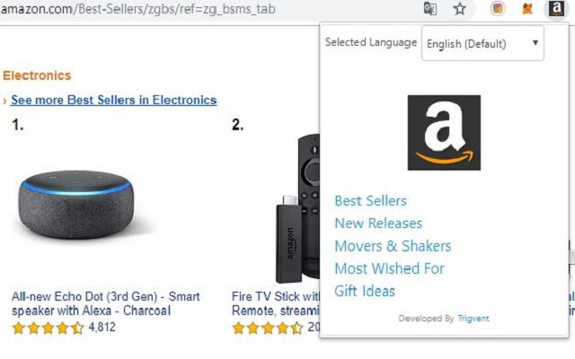Amazon Bestseller from Chrome web store to be run with OffiDocs Chromium online Amazon Bestseller from Chrome web store to be run with OffiDocs Chromium online