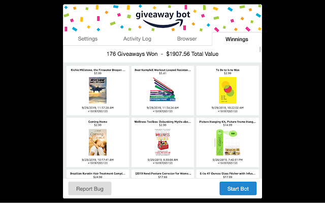 Amazon Giveaway Bot from Chrome web store to be run with OffiDocs Chromium online Amazon Giveaway Bot from Chrome web store to be run with OffiDocs Chromium online
