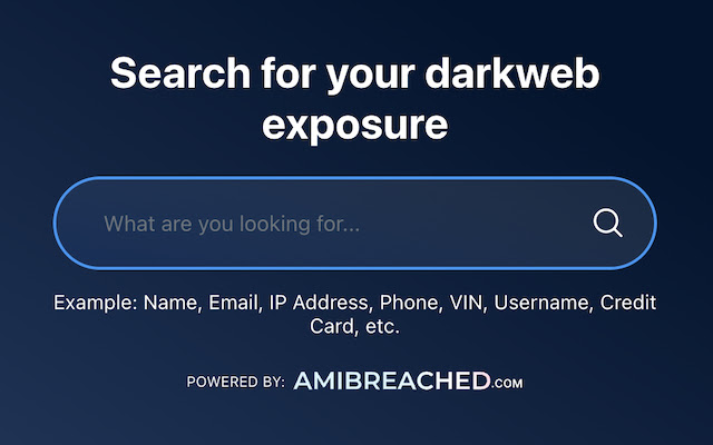AmIBreached Search from Chrome web store to be run with OffiDocs Chromium online AmIBreached Search from Chrome web store to be run with OffiDocs Chromium online