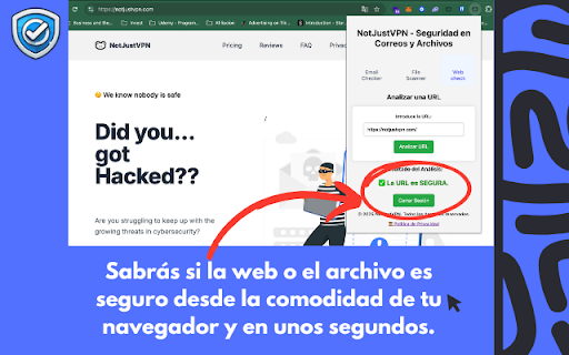 Analiza Archivos y Mails by NotJustVpn from Chrome web store to be run with OffiDocs Chromium online Analiza Archivos y Mails by NotJustVpn from Chrome web store to be run with OffiDocs Chromium online