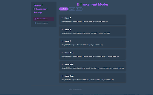 Anime4K WebExtension from Chrome web store to be run with OffiDocs Chromium online Anime4K WebExtension from Chrome web store to be run with OffiDocs Chromium online