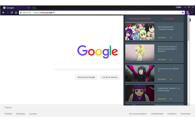 Anime Notifier FR from Chrome web store to be run with OffiDocs Chromium online Anime Notifier FR from Chrome web store to be run with OffiDocs Chromium online