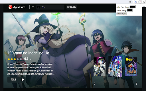 Anime İzle App from Chrome web store to be run with OffiDocs Chromium online Anime İzle App from Chrome web store to be run with OffiDocs Chromium online