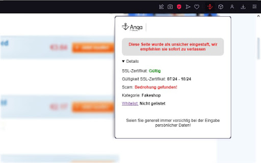 Anqa Detector from Chrome web store to be run with OffiDocs Chromium online Anqa Detector from Chrome web store to be run with OffiDocs Chromium online