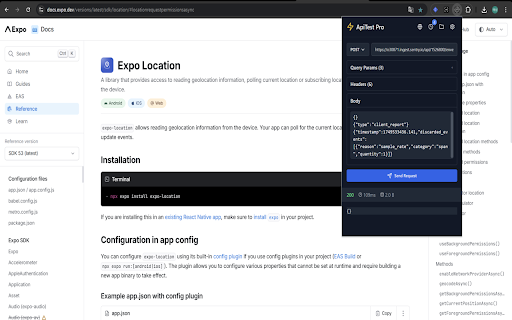 ApiTest Pro from Chrome web store to be run with OffiDocs Chromium online ApiTest Pro from Chrome web store to be run with OffiDocs Chromium online
