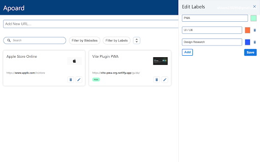 Apoard Save Links from Chrome web store to be run with OffiDocs Chromium online Apoard Save Links from Chrome web store to be run with OffiDocs Chromium online