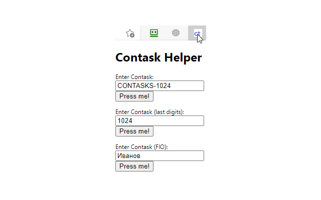 ARemizov Extension for Contask from Chrome web store to be run with OffiDocs Chromium online ARemizov Extension for Contask from Chrome web store to be run with OffiDocs Chromium online