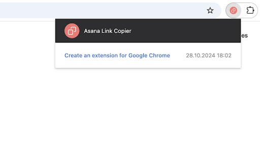 Asana Link Copier from Chrome web store to be run with OffiDocs Chromium online Asana Link Copier from Chrome web store to be run with OffiDocs Chromium online