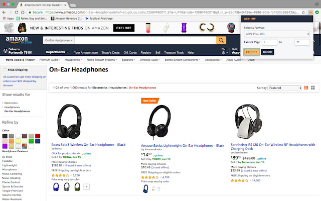 ASIN RIP from Chrome web store to be run with OffiDocs Chromium online ASIN RIP from Chrome web store to be run with OffiDocs Chromium online