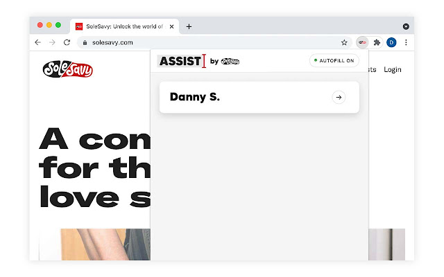 Assist by SoleSavy from Chrome web store to be run with OffiDocs Chromium online Assist by SoleSavy from Chrome web store to be run with OffiDocs Chromium online