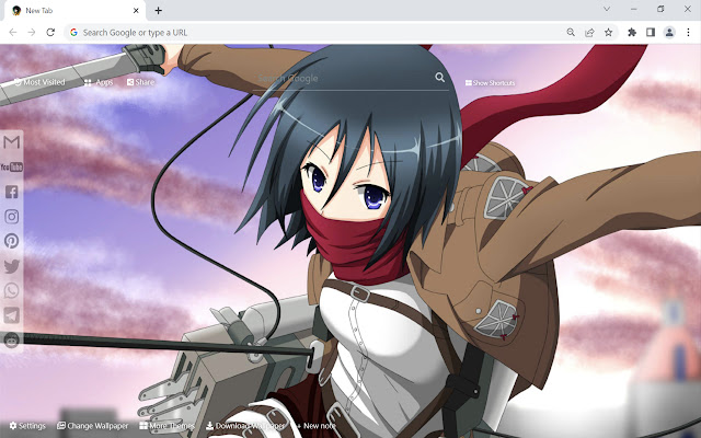 Attack on Titan Mikasa Wallpaper from Chrome web store to be run with OffiDocs Chromium online Attack on Titan Mikasa Wallpaper from Chrome web store to be run with OffiDocs Chromium online