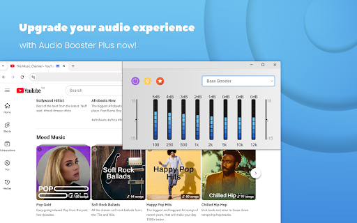 Audio Booster Plus from Chrome web store to be run with OffiDocs Chromium online Audio Booster Plus from Chrome web store to be run with OffiDocs Chromium online