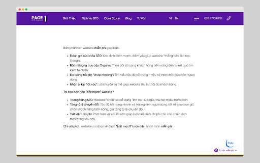 Audit Website PAGE1.vn from Chrome web store to be run with OffiDocs Chromium online Audit Website PAGE1.vn from Chrome web store to be run with OffiDocs Chromium online