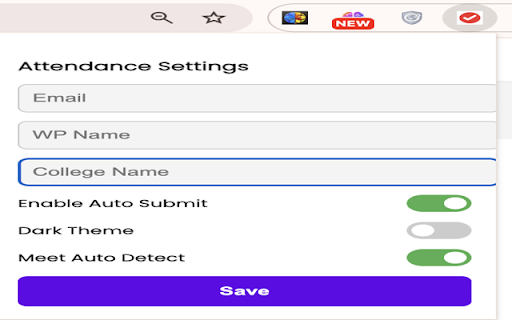 Auto Attendance from Chrome web store to be run with OffiDocs Chromium online Auto Attendance from Chrome web store to be run with OffiDocs Chromium online