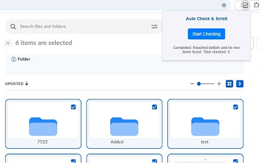 Auto Check Scroll from Chrome web store to be run with OffiDocs Chromium online Auto Check Scroll from Chrome web store to be run with OffiDocs Chromium online