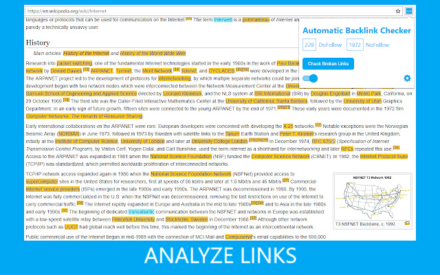 Automatic Backlink Checker from Chrome web store to be run with OffiDocs Chromium online Automatic Backlink Checker from Chrome web store to be run with OffiDocs Chromium online