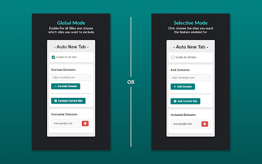 Auto New Tab from Chrome web store to be run with OffiDocs Chromium online Auto New Tab from Chrome web store to be run with OffiDocs Chromium online
