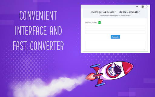 Average Calculator Mean Calculator from Chrome web store to be run with OffiDocs Chromium online Average Calculator Mean Calculator from Chrome web store to be run with OffiDocs Chromium online