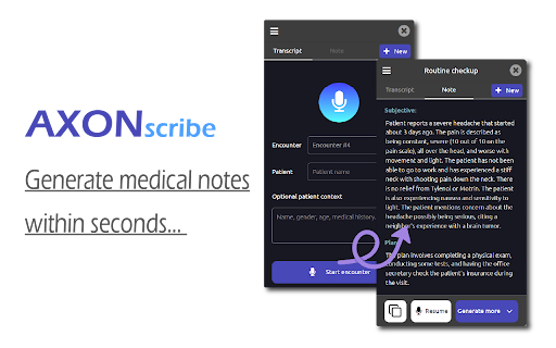 AXONscribe from Chrome web store to be run with OffiDocs Chromium online AXONscribe from Chrome web store to be run with OffiDocs Chromium online