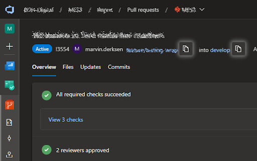 Azure DevOps — Copy branch name from Chrome web store to be run with OffiDocs Chromium online Azure DevOps — Copy branch name from Chrome web store to be run with OffiDocs Chromium online