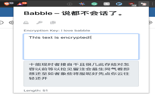 Babble from Chrome web store to be run with OffiDocs Chromium online Babble from Chrome web store to be run with OffiDocs Chromium online