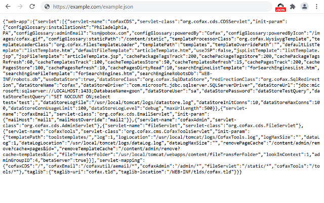 Basic JSON Formatter from Chrome web store to be run with OffiDocs Chromium online Basic JSON Formatter from Chrome web store to be run with OffiDocs Chromium online