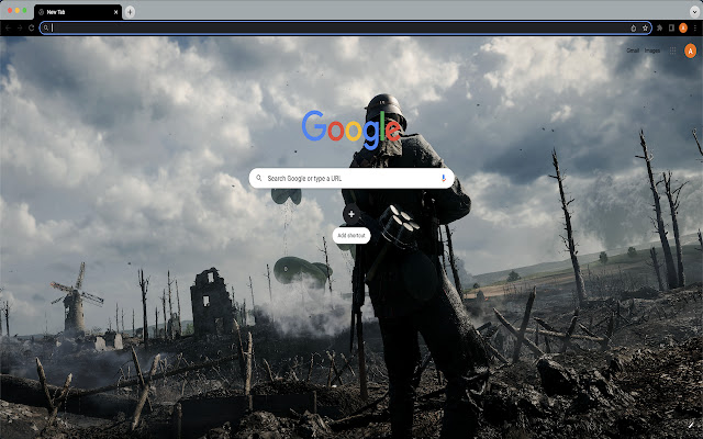 Battlefield V Theme Theme from Chrome web store to be run with OffiDocs Chromium online Battlefield V Theme Theme from Chrome web store to be run with OffiDocs Chromium online