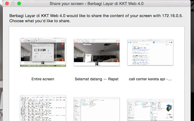 Berbagi Layar KKT Web 4.0 di IP 172.16.0.1 from Chrome web store to be run with OffiDocs Chromium online Berbagi Layar KKT Web 4.0 di IP 172.16.0.1 from Chrome web store to be run with OffiDocs Chromium online