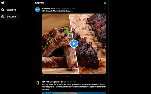 Better Clean Twitter from Chrome web store to be run with OffiDocs Chromium online Better Clean Twitter from Chrome web store to be run with OffiDocs Chromium online