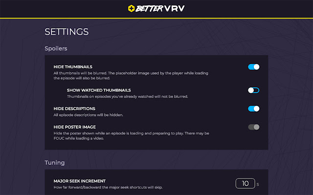 BetterVRV from Chrome web store to be run with OffiDocs Chromium online BetterVRV from Chrome web store to be run with OffiDocs Chromium online