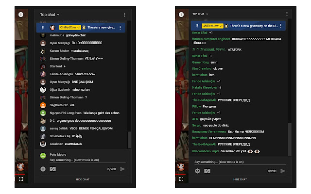 BetterYouTubeLive Chat from Chrome web store to be run with OffiDocs Chromium online BetterYouTubeLive Chat from Chrome web store to be run with OffiDocs Chromium online