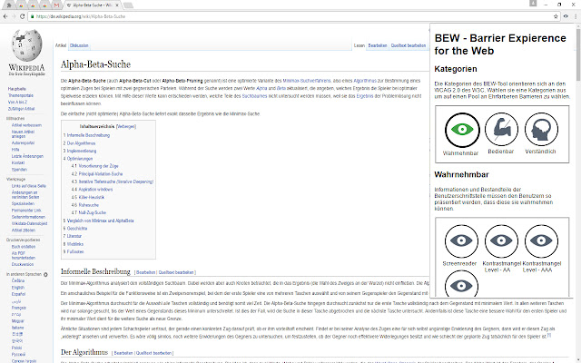 BEW Barrier Experience for the Web from Chrome web store to be run with OffiDocs Chromium online BEW Barrier Experience for the Web from Chrome web store to be run with OffiDocs Chromium online