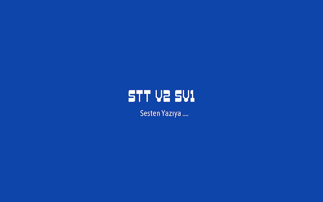 Bilisim STT V2 SV1 from Chrome web store to be run with OffiDocs Chromium online Bilisim STT V2 SV1 from Chrome web store to be run with OffiDocs Chromium online