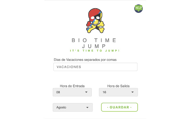 BioTime Jump from Chrome web store to be run with OffiDocs Chromium online BioTime Jump from Chrome web store to be run with OffiDocs Chromium online