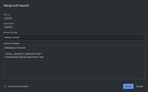 Bitbucket Pull Request Description Injector from Chrome web store to be run with OffiDocs Chromium online Bitbucket Pull Request Description Injector from Chrome web store to be run with OffiDocs Chromium online